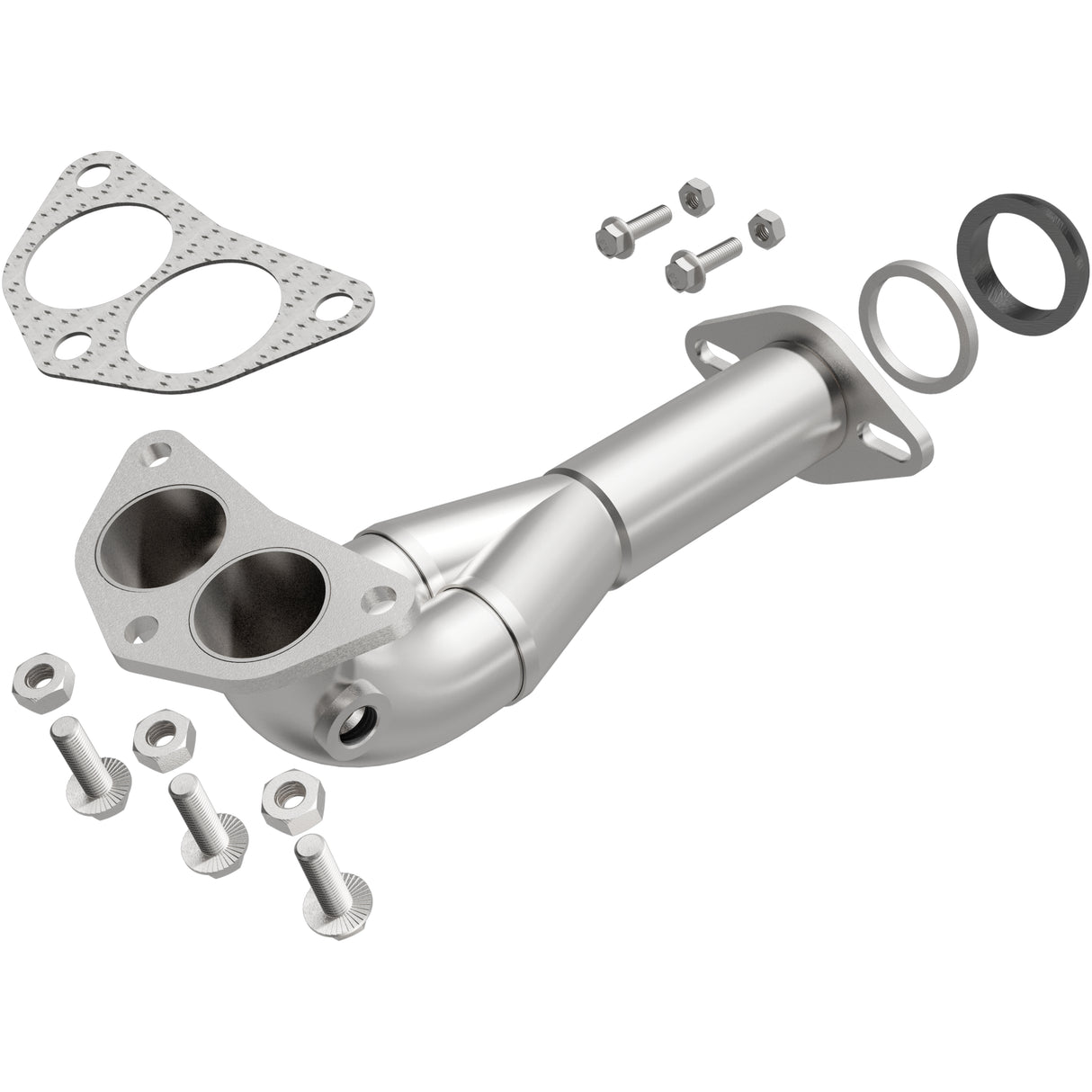 2004-2012 Mitsubishi Galant Direct-Fit Front Pipe Kit 107-0107 stainless steel