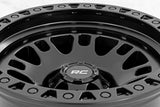 Rough Country 82 Series Wheel Semi Gloss Black 18x9 5x5.0 -12mm 82181218
