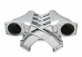 Holley EFI Sniper EFI Intake Manifold Dual Plenum 92mm and Fuel Rail Kit - Silver - 822201