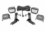 Fits Chevy Silverado 1500 (99-06) LED Light Kit Ditch Mount 3" OSRAM Wide 82285