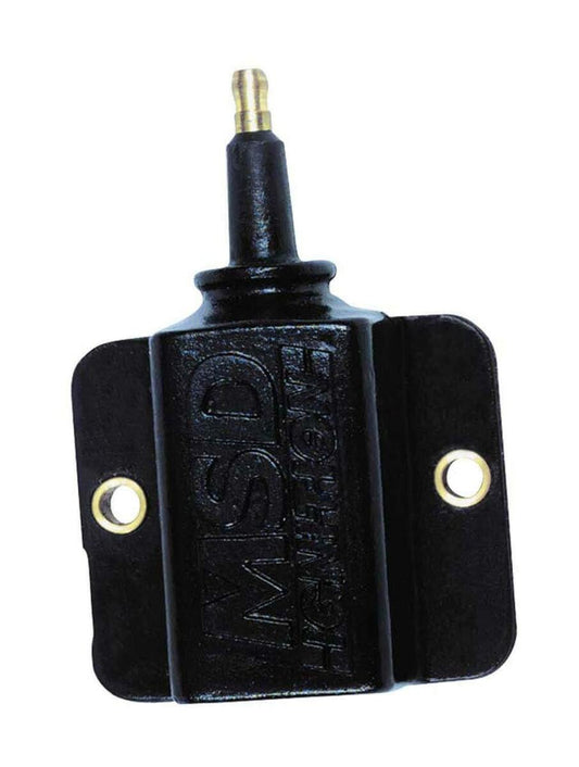 MSD Ignition Coil (Single Tower), Isolated Ground Coil, Black, Individual - 8230