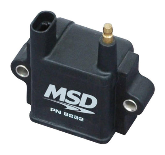 MSD Ignition Coil (Single Tower), CPC Ignition Control, Black, Individual - 8232