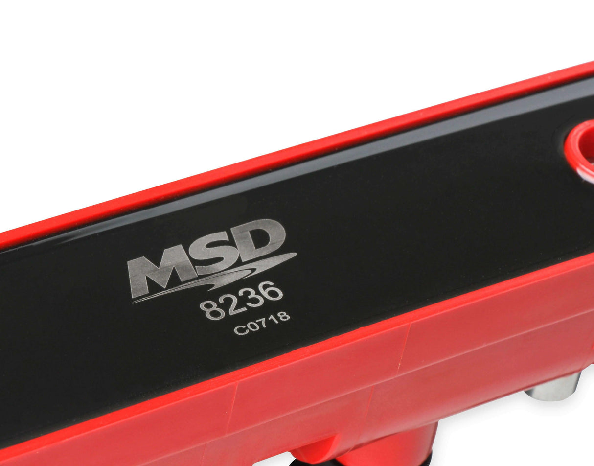 MSD ignition coil for 2011-2015 Chevy red 8236