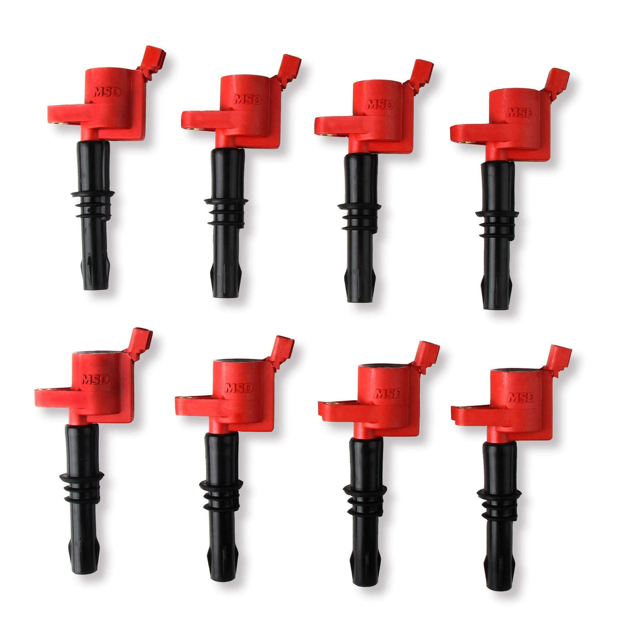 MSD ignition coil for 2005-2007 Ford F-150 red FOR-04-2007-FORD-4-6L-5-4L-3-VALVE-SOHC-82438