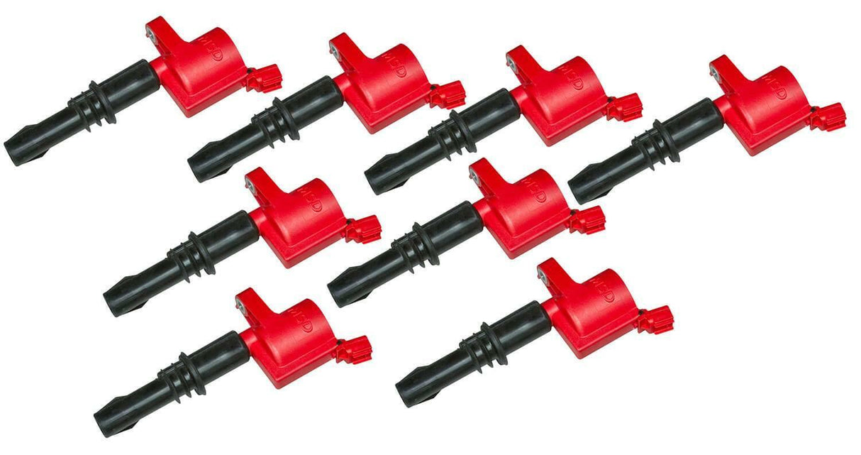 MSD ignition coil for 2005-2007 Ford F-150 red FOR-04-2007-FORD-4-6L-5-4L-3-VALVE-SOHC-82438