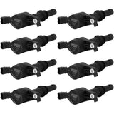 MSD Ignition Coils 2004-2008 Ford 4.6L/5.4L 3-valve engines black 8-Pack  824383
