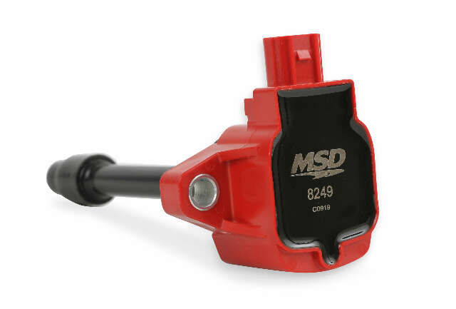 MSD ignition coil for 2016-2018 Honda red BLASTER-15-19-HONDA-1-5L-16-20-2-0-2-0L-TURBO-RED4PACK-82494