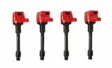 MSD ignition coil for 2016-2018 Honda red BLASTER-15-19-HONDA-1-5L-16-20-2-0-2-0L-TURBO-RED4PACK-82494