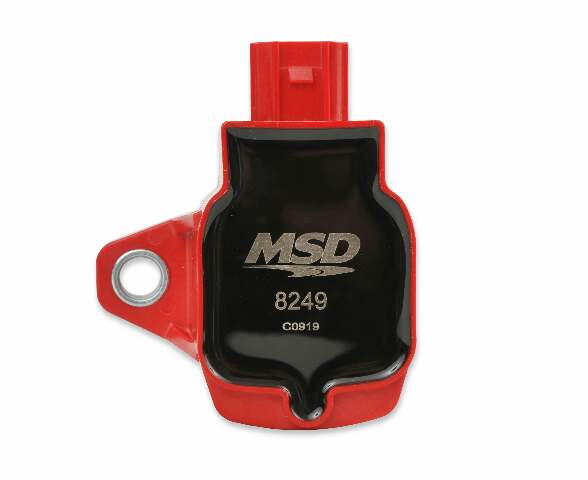 MSD ignition coil for 2016-2018 Honda red BLASTER-15-19-HONDA-1-5L-16-20-2-0-2-0L-TURBO-RED4PACK-82494