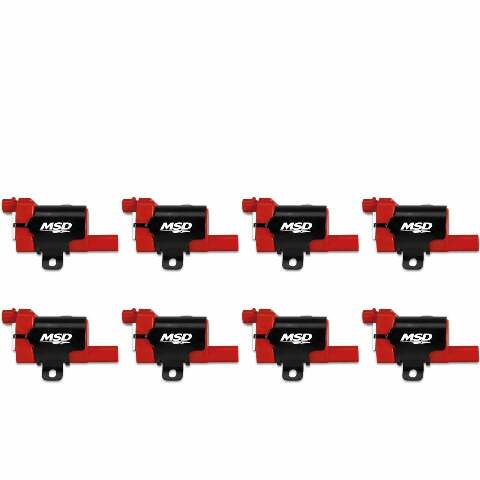 MSD ignition coil for 1999-2007 Chevy Silverado red ls 82638