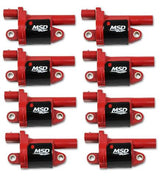 MSD ignition coil for 2014-2018 Chevy Silverado red 82688