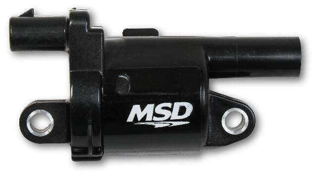 MSD ignition coil for 2014-2018 Chevy Silverado black INJECTED2014-UP-ROUNDBLACK-8PACK-826883