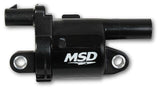 MSD ignition coil for 2014-2018 Chevy Silverado black INJECTED2014-UP-ROUNDBLACK-8PACK-826883