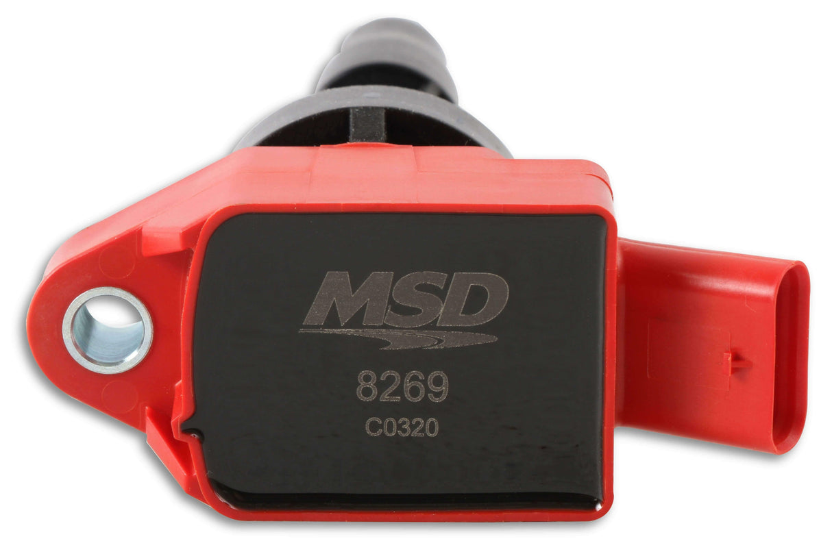 MSD Ignition Coils Blaster fits 2015-2020 Hyundai/KIA 1.6L Turbo Red 4Pack 82694