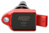 MSD Ignition Coils Blaster fits 2015-2020 Hyundai/KIA 1.6L Turbo Red 4Pack 82694