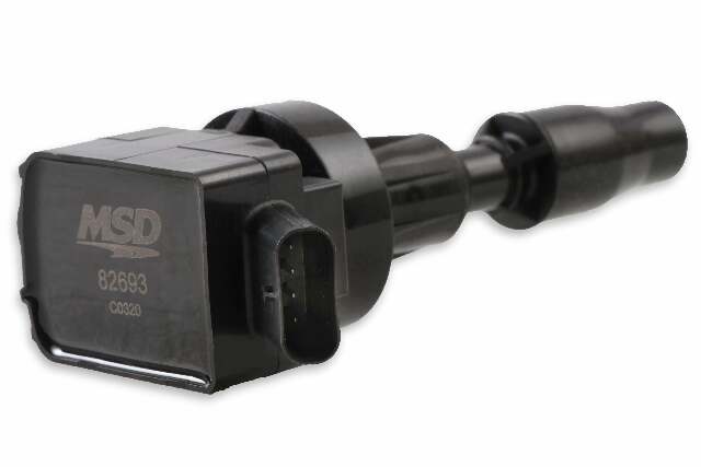 MSD ignition coil black red steel high performance FITS-15-20-HYUNDAI-KIA-1-6L-TURBO-BLACK-4PACK-826943