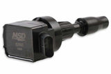 MSD ignition coil black red steel high performance FITS-15-20-HYUNDAI-KIA-1-6L-TURBO-BLACK-4PACK-826943
