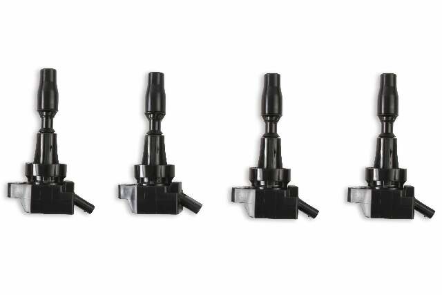MSD ignition coil black red steel high performance FITS-15-20-HYUNDAI-KIA-1-6L-TURBO-BLACK-4PACK-826943