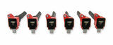 MSD Ignition Coils 2017-2020 Ford 3.5L EcoBoost V6 engines, Red, 6-Pack - 82706