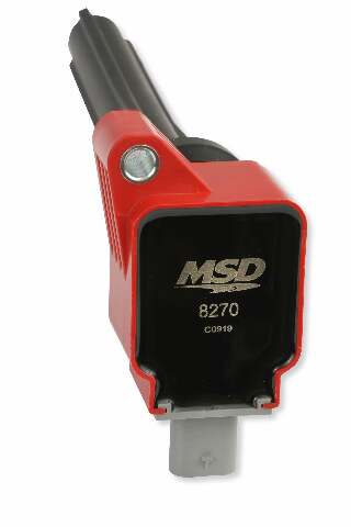 MSD Ignition Coils 2017-2020 Ford 3.5L EcoBoost V6 engines, Red, 6-Pack - 82706