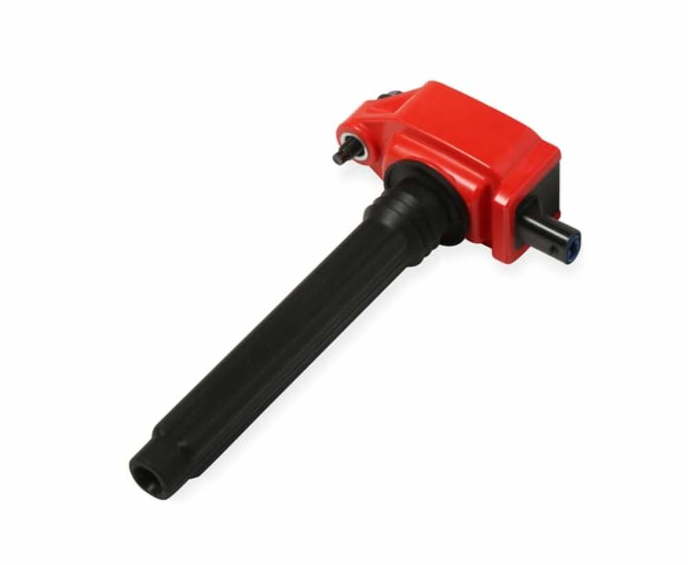 MSD ignition coil for 2011-2016 Dodge Challenger black red