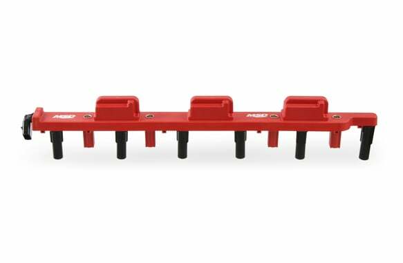 MSD Ignition Coil, 2000-2006 Jeep 4.0L, Red - 82738