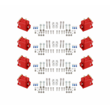 MSD Ignition Coil, High Output for Pro CDI 600, 8-Pack, Red - 82808