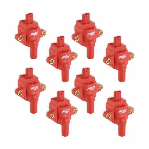 MSD ignition coil for 2020-2022 Ford black red 82838