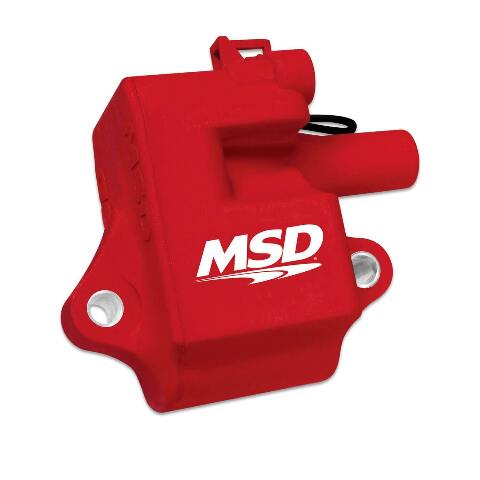 MSD ignition coil for 1997-2000 Chevy Corvette red ls SERIES-97-04-GM-LS1-LS6-ENGINESRED-INDIVIDUAL-8285