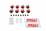 MSD ignition coil black red aluminum 8289