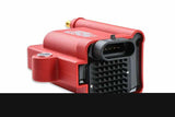 MSD ignition coil black red aluminum 8289