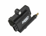 MSD ignition coil black red aluminum 82893