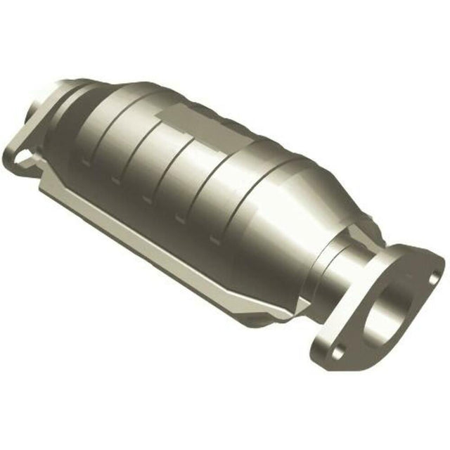 MagnaFlow direct-fit catalytic converter for 1983-1985 Mazda 1.5L stainless steel CARB compliant 338686