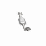 MagnaFlow direct-fit catalytic converter fits 1983-1988 Ford Ranger 2.0L and 1983-1984 Ford Ranger 2.3L 2 inch inlet 2.3 inch outlet stainless steel CARB compliant 3391373