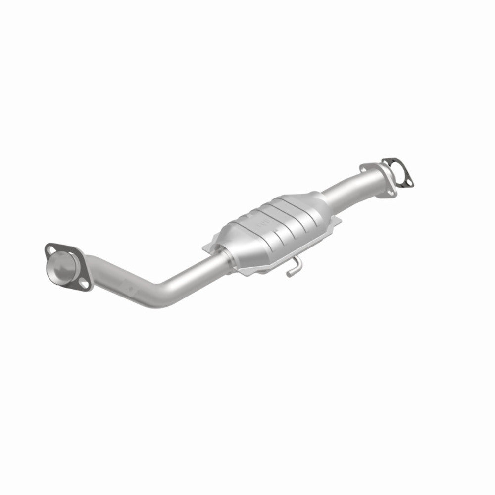 MagnaFlow direct-fit catalytic converter fits 1983-1988 Ford Ranger 2.0L and 1983-1984 Ford Ranger 2.3L 2 inch inlet 2.3 inch outlet stainless steel CARB compliant 3391373