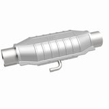 MagnaFlow universal catalytic converter 2.5 inch inlet/outlet stainless steel CARB compliant 338016