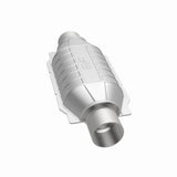 MagnaFlow universal catalytic converter 2.5 inch inlet/outlet stainless steel CARB compliant 338016