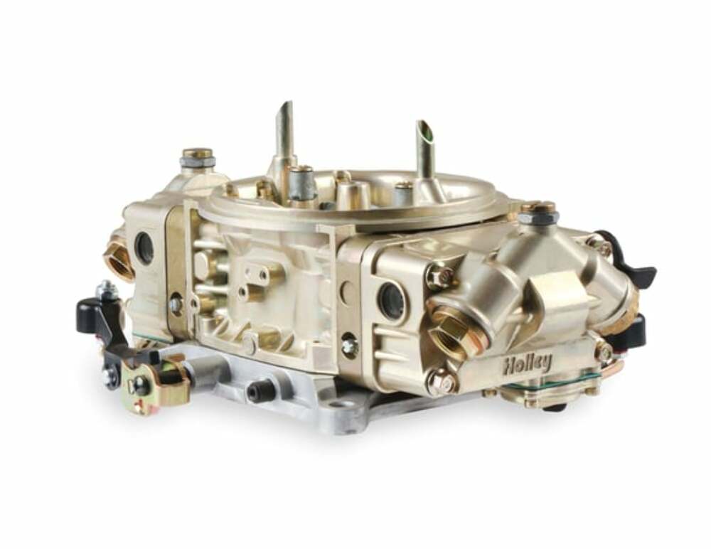 t 830 CFM - 4150 - Mechanical Secondaries - Gold Dichromate - Gasoline 0-80509-2 Holley