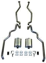 Fits 1963-64 Full Size Ford 2-1/2" Turbo Exhaust System exc. Convertible and Station Wagon 83006