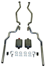 Fits 1963-64 Full Size Ford?2-1/2" Turbo Exhaust System exc. Convertible and Station Wagon 83007