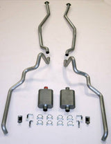 Fits 1963-64 Full Size Ford?2-1/2" Turbo Exhaust System exc. Convertible and Station Wagon 83008