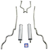 2" Exhaust System Big Block V8 83021 fits 1963-1964 Ford Customline Shafer's Classic Reproductions