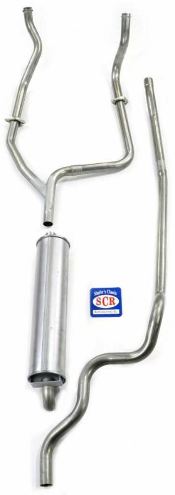 Fits 1963-64 Full Size Ford 2" single exhaust system 83026