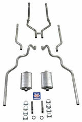 2" Turbo exhaust system 83029 fits 1963-1964 Ford Customline small block FC93 Shafer's Classic Reproductions