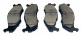 Vintage - Semi-Metallic Red Brake Pad Set - 83501167TI