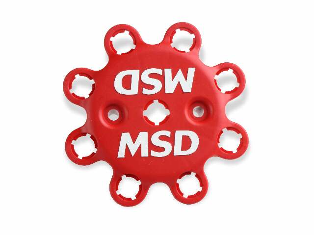 MSD ignition distributor red steel 835066