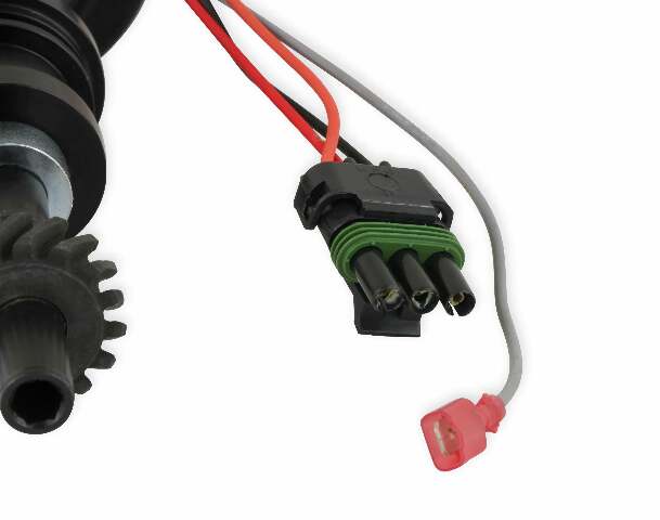 MSD ignition distributor black steel anodized 835071