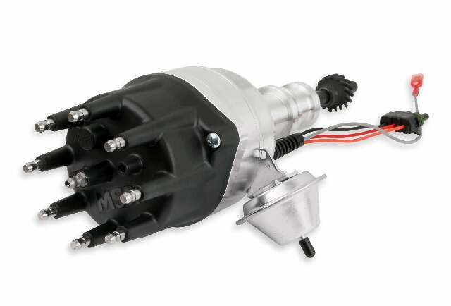 Distributor, Ford 289/302, Ready-to-Run, Black Cap, Steel Gear - 835251