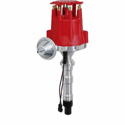 MSD ignition distributor red aluminum 8363