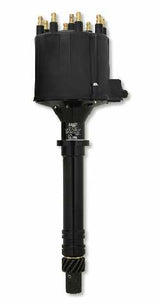 MSD ignition distributor for 1987-1993 Chevy black red polished steel 83663